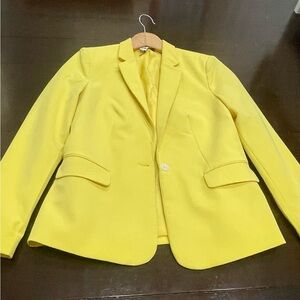 Women’s Top Shop Vibrant Yellow Tailored Blazer